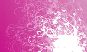 Swirly Red Pink Free Vector